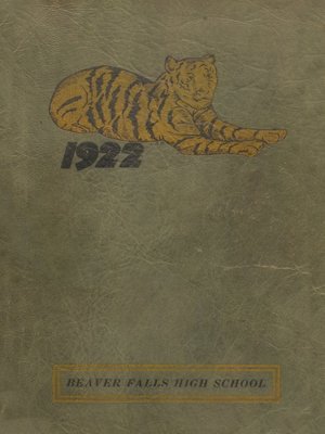 cover image of Big Beaver Falls Area High School--The Tiger--1922